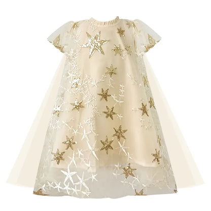 Children's Dress Sequins Stars