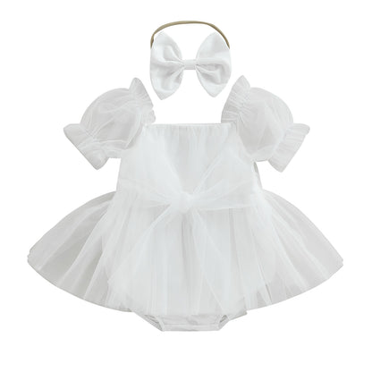 Tulle children's body dress + headband