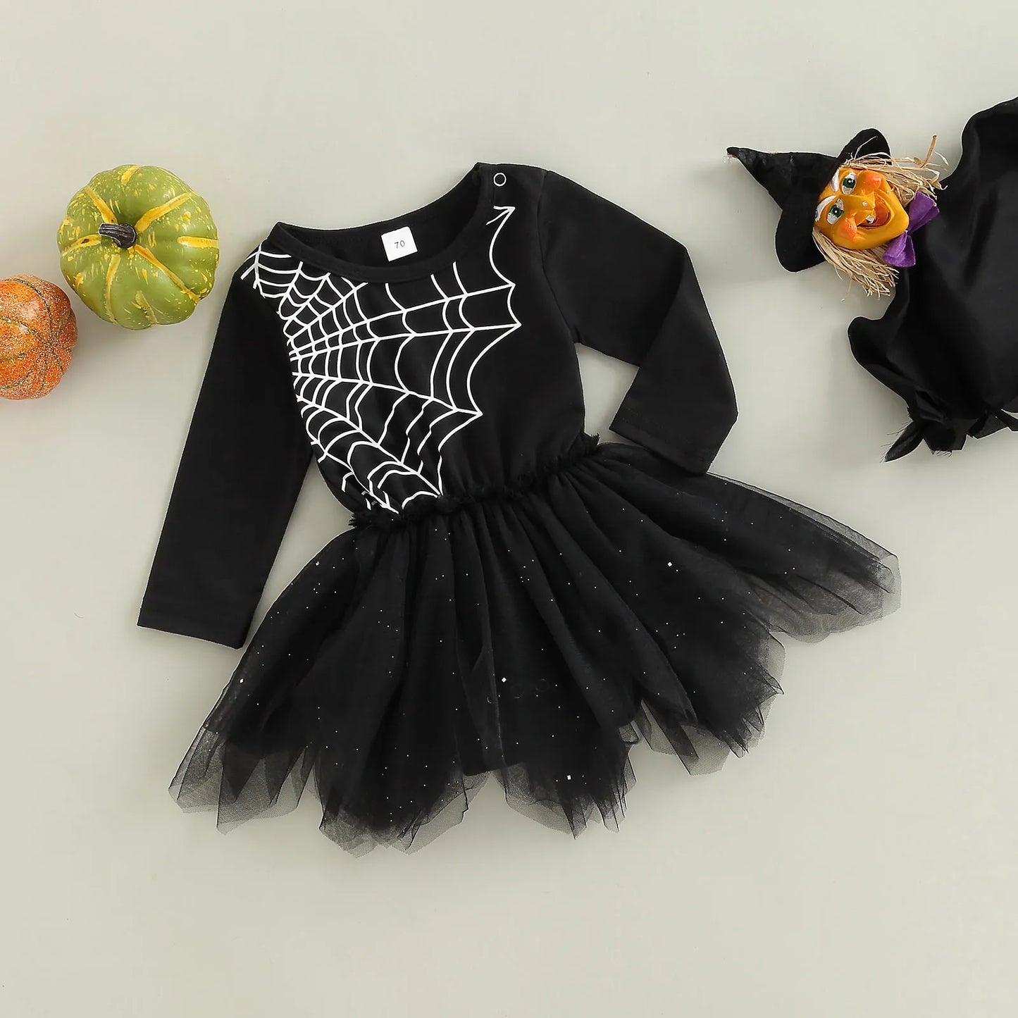 Children's spider web body dress