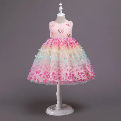 Butterfly Children's Party Dress