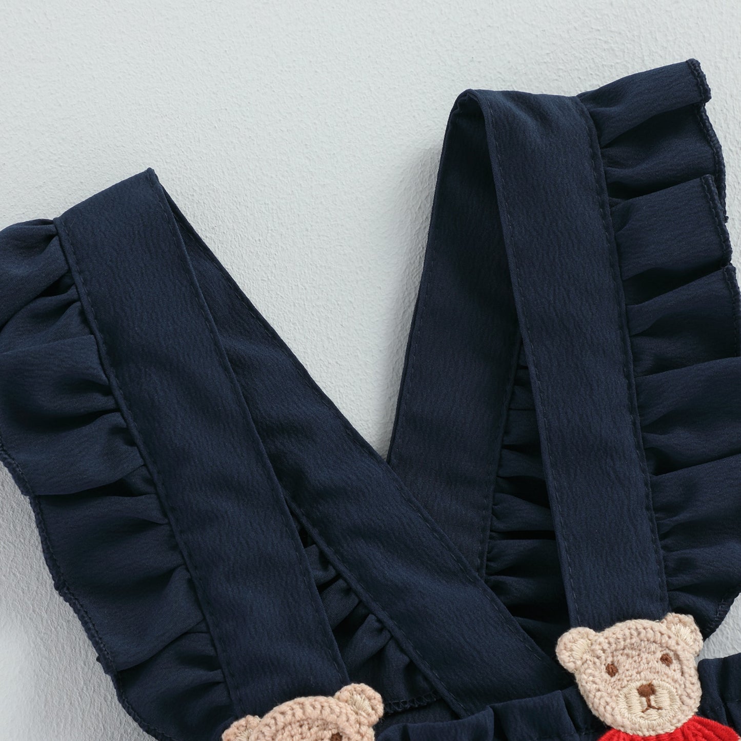 Children's Blue Dress with Bears