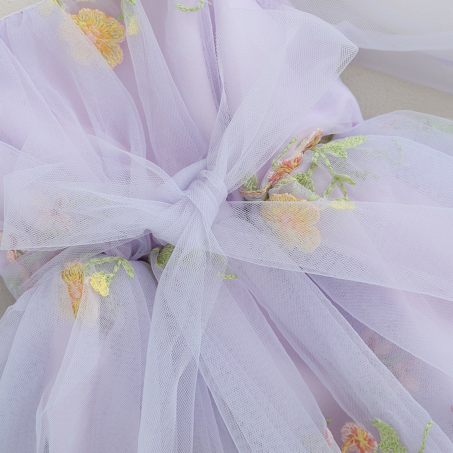 Delicate tulle children's body dress + headband