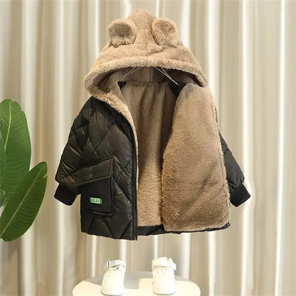 Super Warm Men's Children's Coat Ears