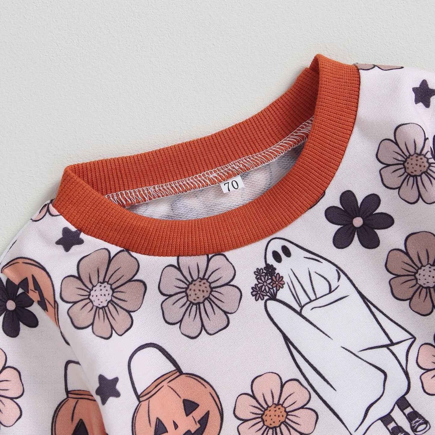 Halloween Set Long Sleeve Pumpkin