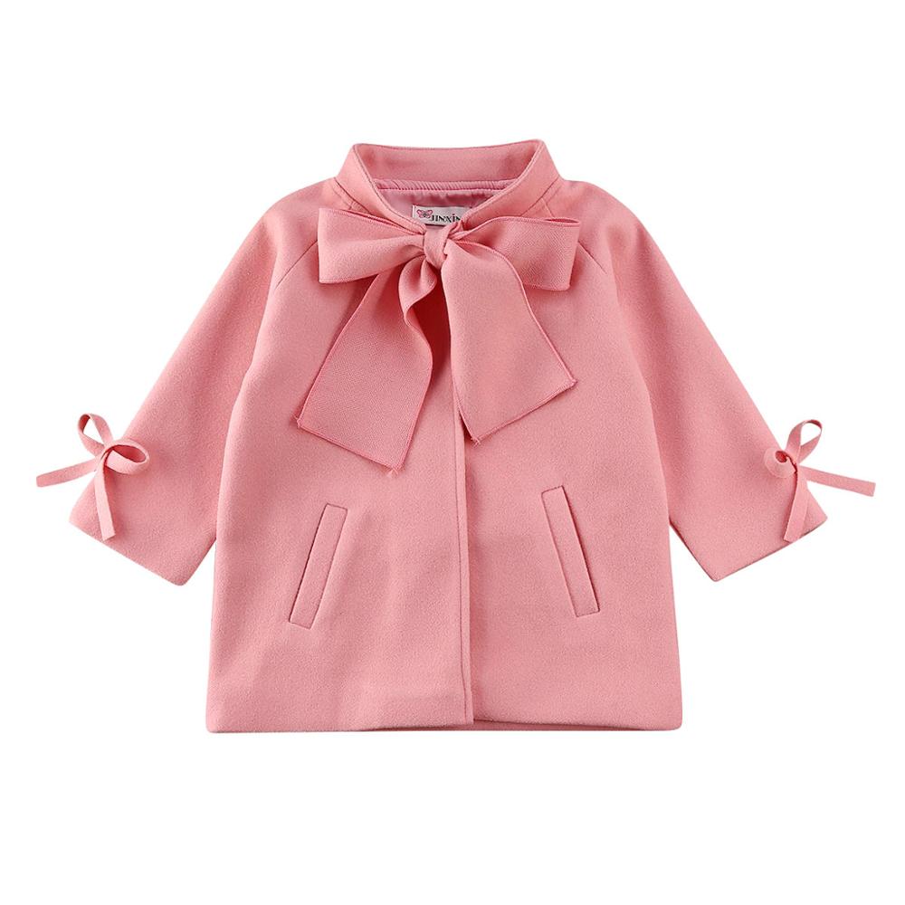 Bow tie children's coat