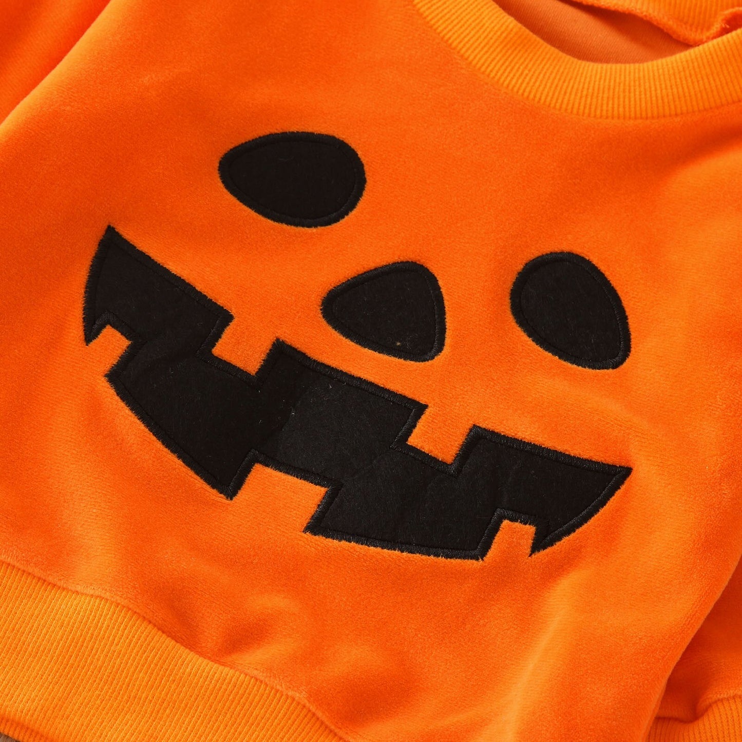 Halloween  Costumes Toddler Sets Cute Pumpkin Long Sleeve Tops Pants