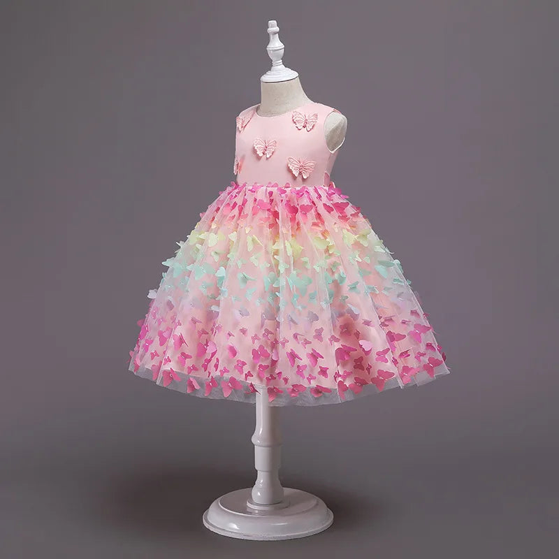 Butterfly Children's Party Dress