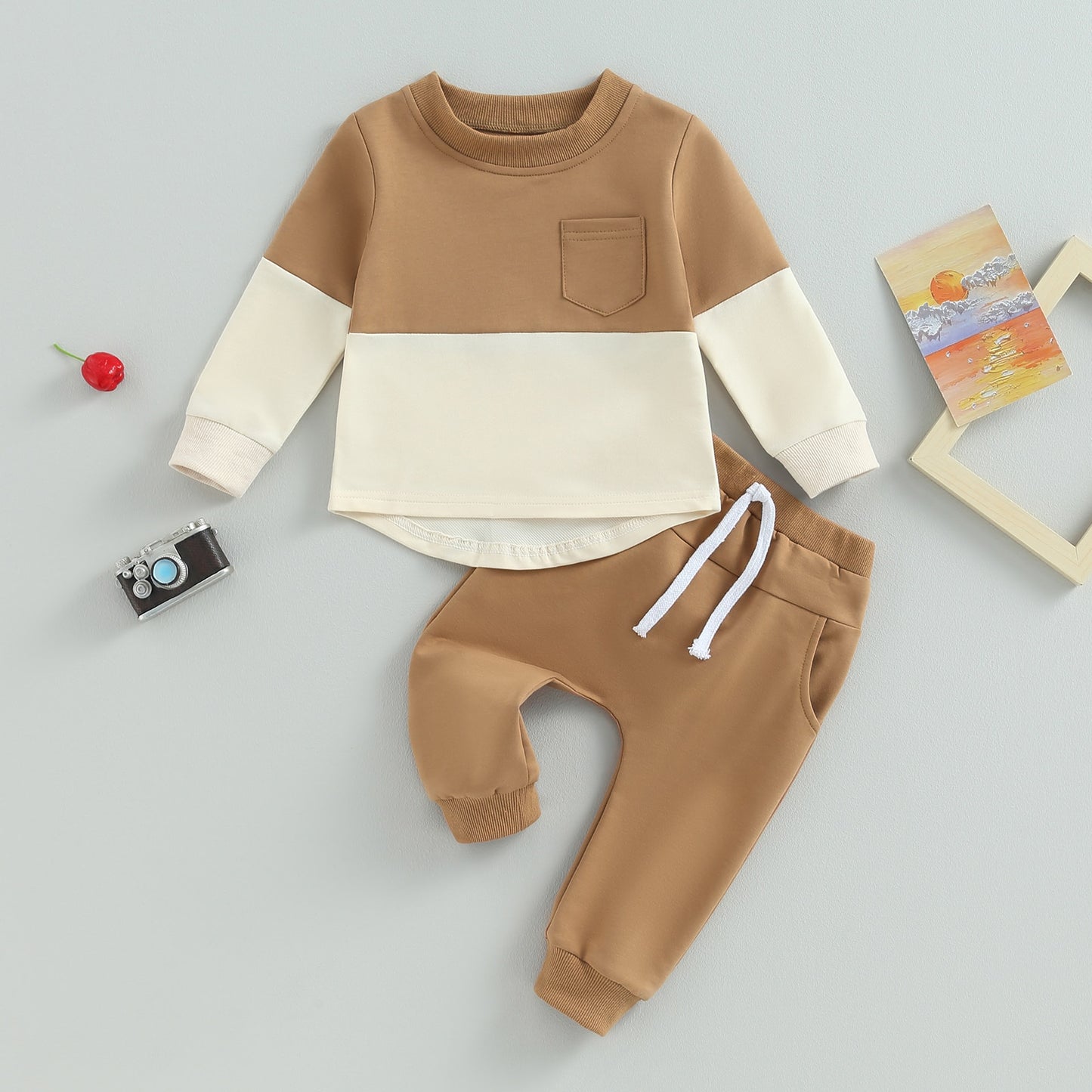 Kids set with pocket