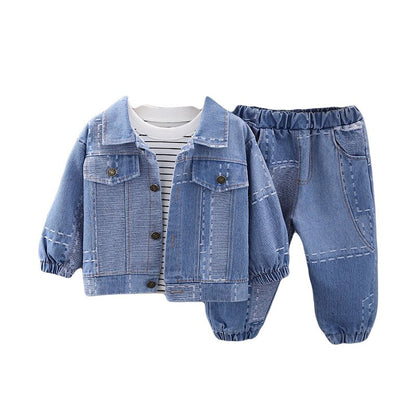 Children's Jeans 3 Pieces Set