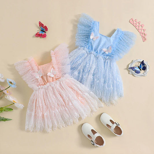 Children's Dress Butterflies and Tulle