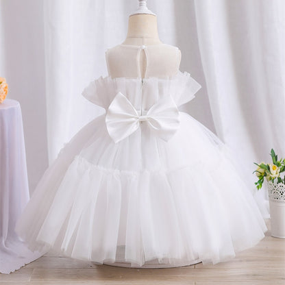 Tulle and lace Tiered Princess Dress