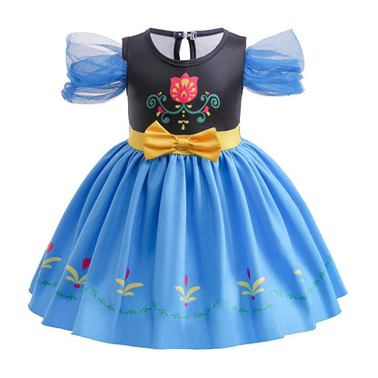 Vestido De Festa Infantil Frozen