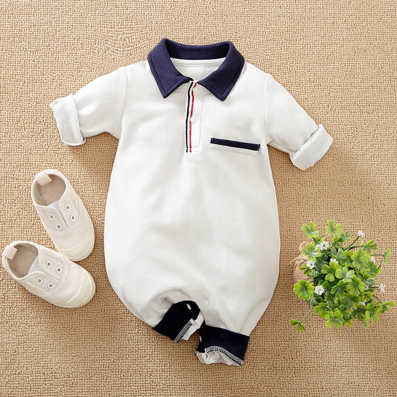 Jumpsuit for Baby with collar