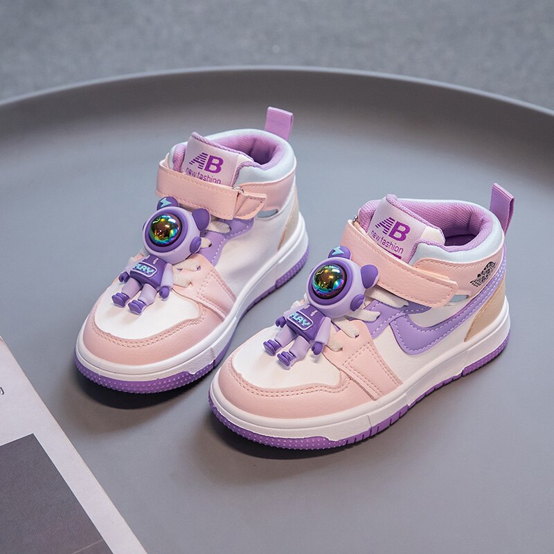 Astronaut girl kids sneakers