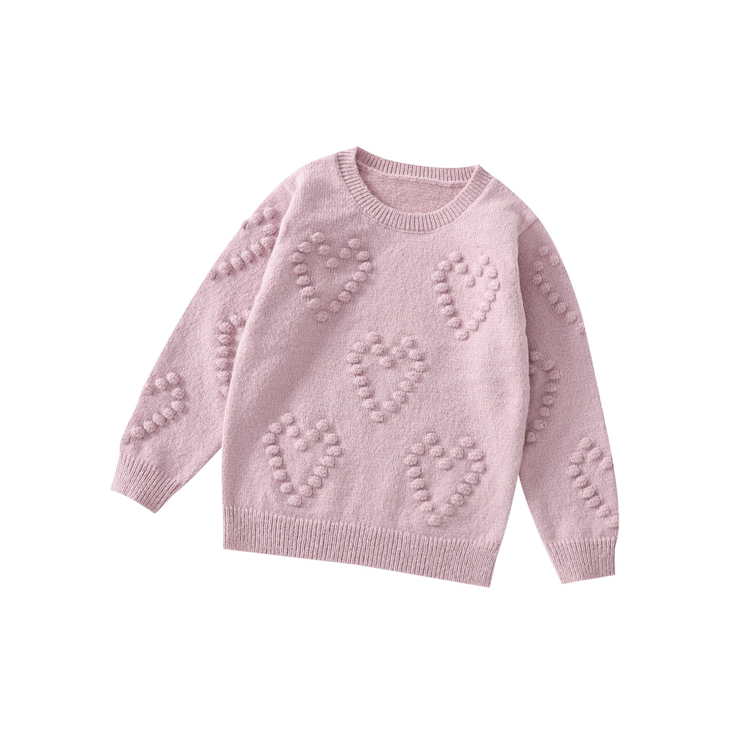 Children's sweater with heart