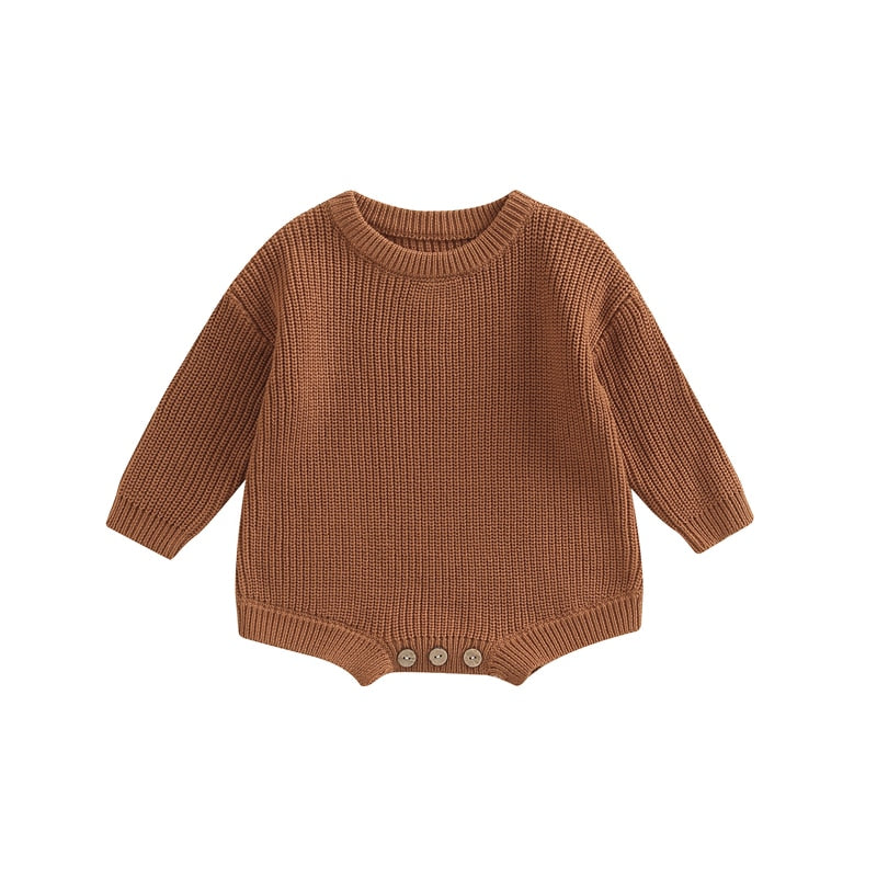 Baby basic overalls sweater