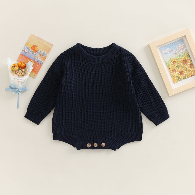 Baby basic overalls sweater