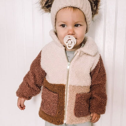 Children's brown coat