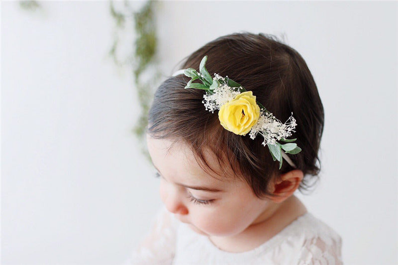 Headband with Rose