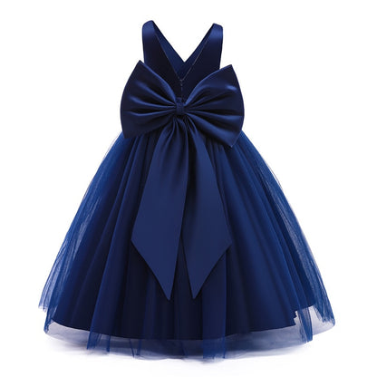 Classic Children's Dress with Bow