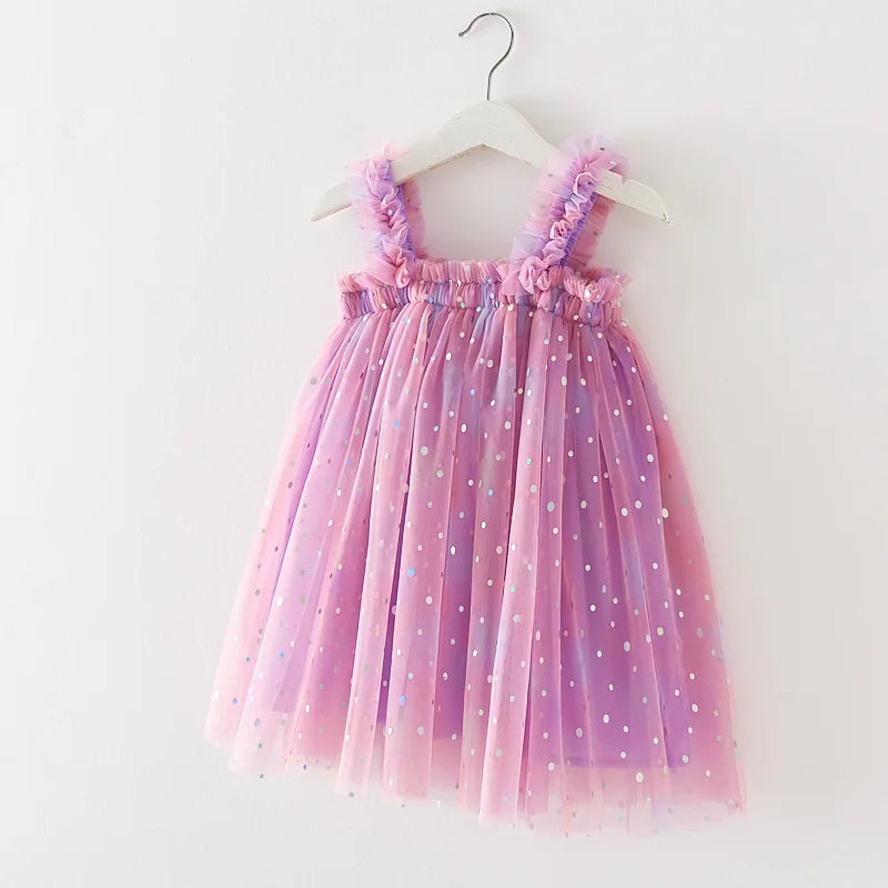 Children's Polka Dot Tulle Dress