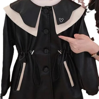 Women's Children's Jacket with Collar