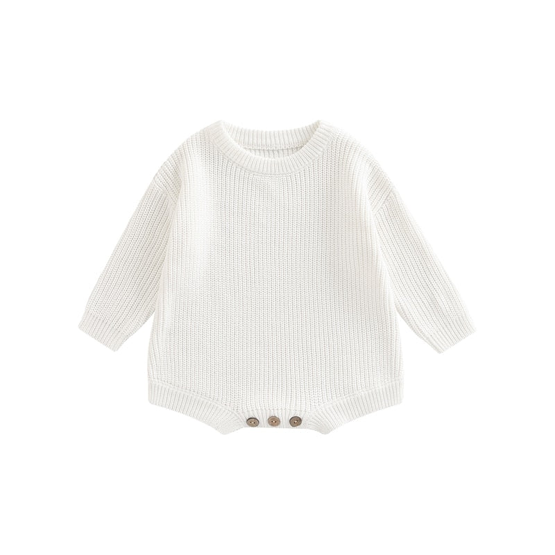 Baby basic overalls sweater