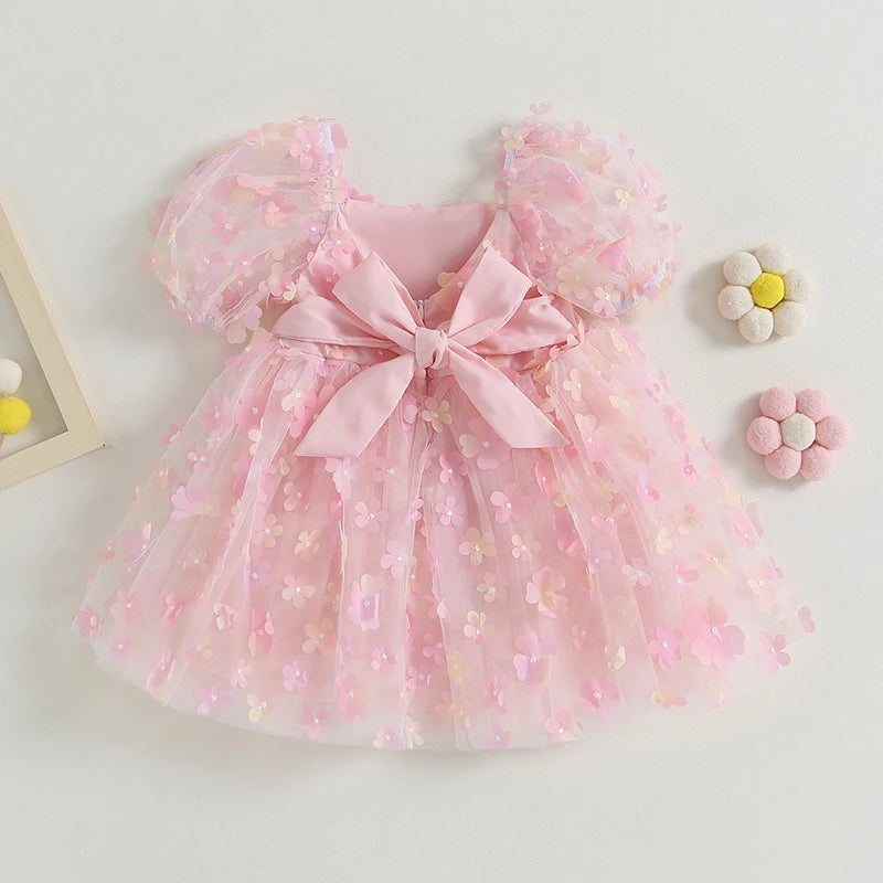 Children's Tulle Dress Florets