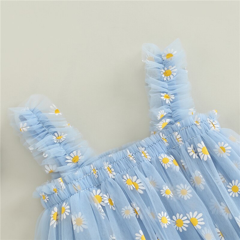 Daisy tulle baby dress