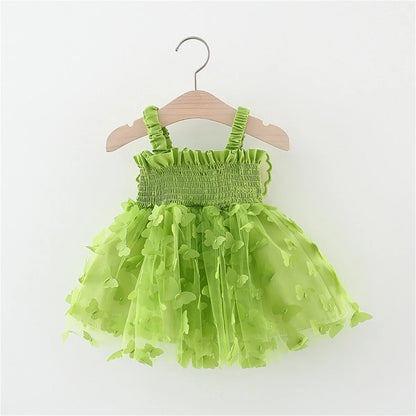 Children's Tulle Dress Wing Butterflies