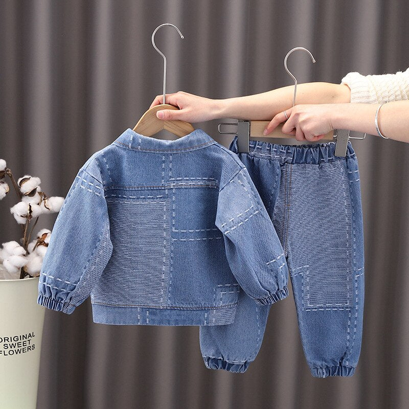 Children's Jeans 3 Pieces Set