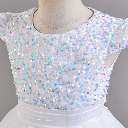 Glitter party dress for kids