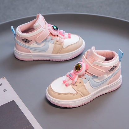 Astronaut girl kids sneakers