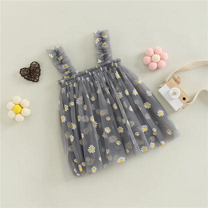 Daisy tulle baby dress