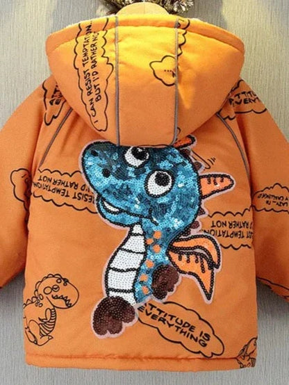 Dinosaur Plush Children's Jacket