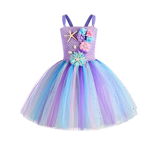 Children's Party Dress Sea Bottom