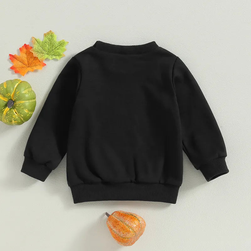 Halloween Sweatshirt Glow in Dark Skeleton