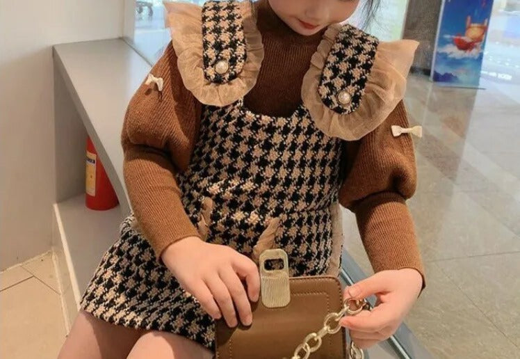 Children's Women's Tweed Bag Set