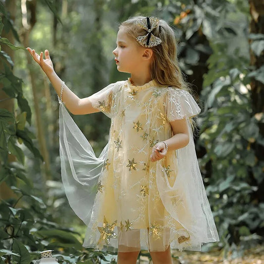 Children's Dress Sequins Stars