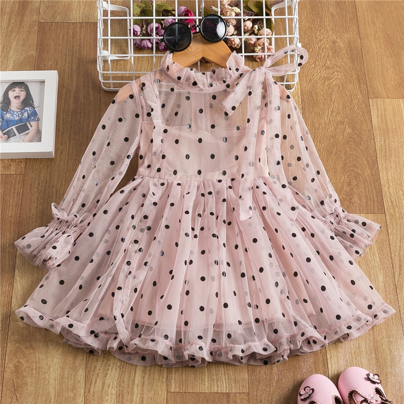 Children's Dress with small balls