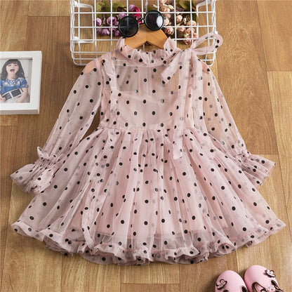 Children's Dress with small balls