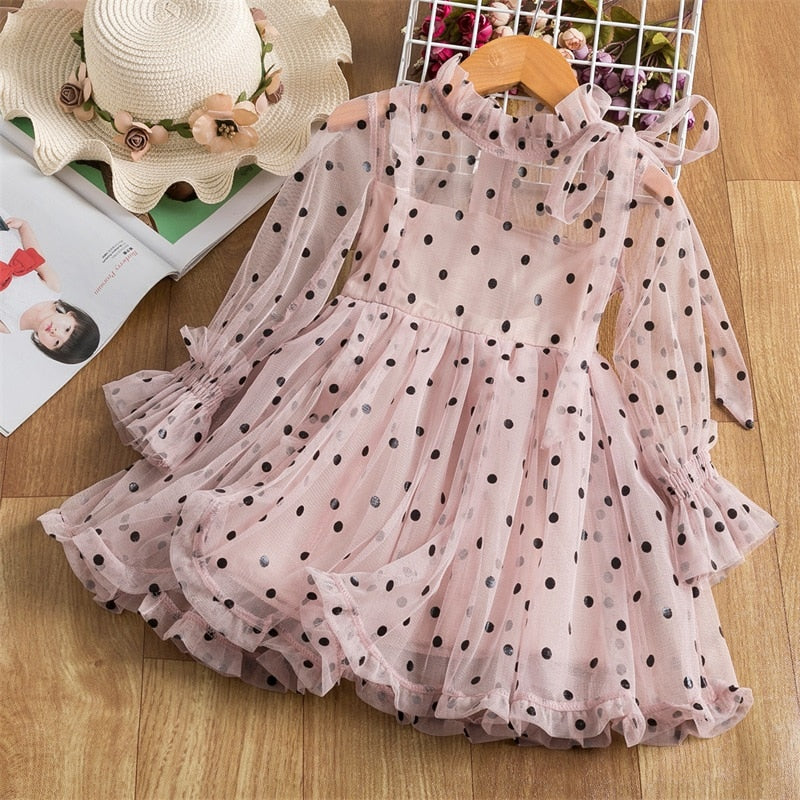 Children's Dress with small balls