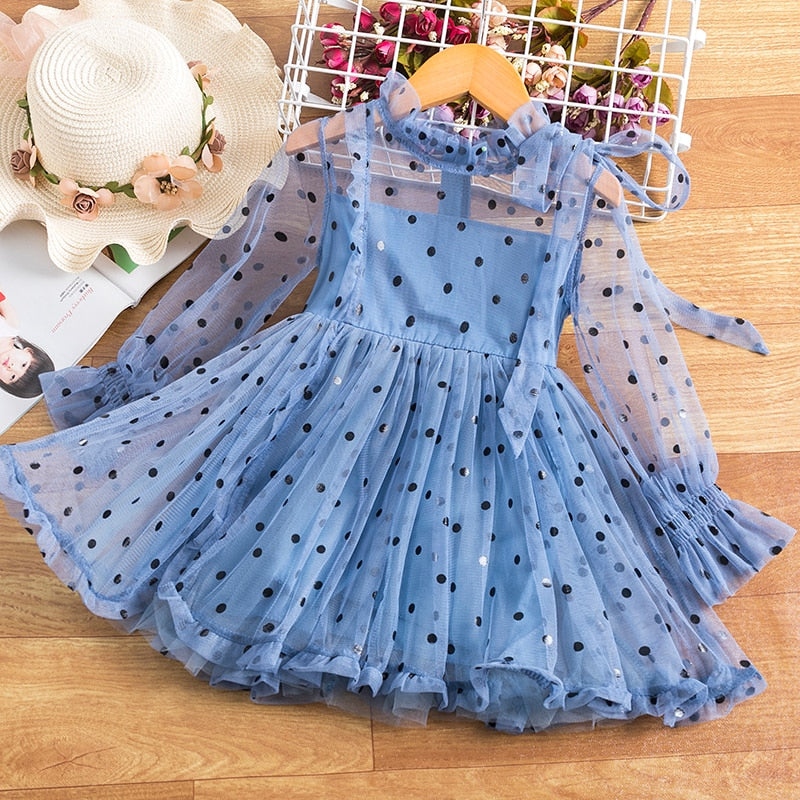 Children's Dress with small balls