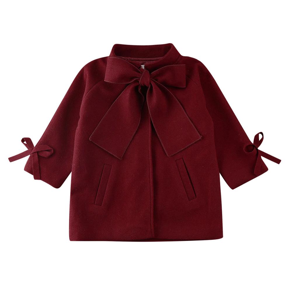 Bow tie children's coat