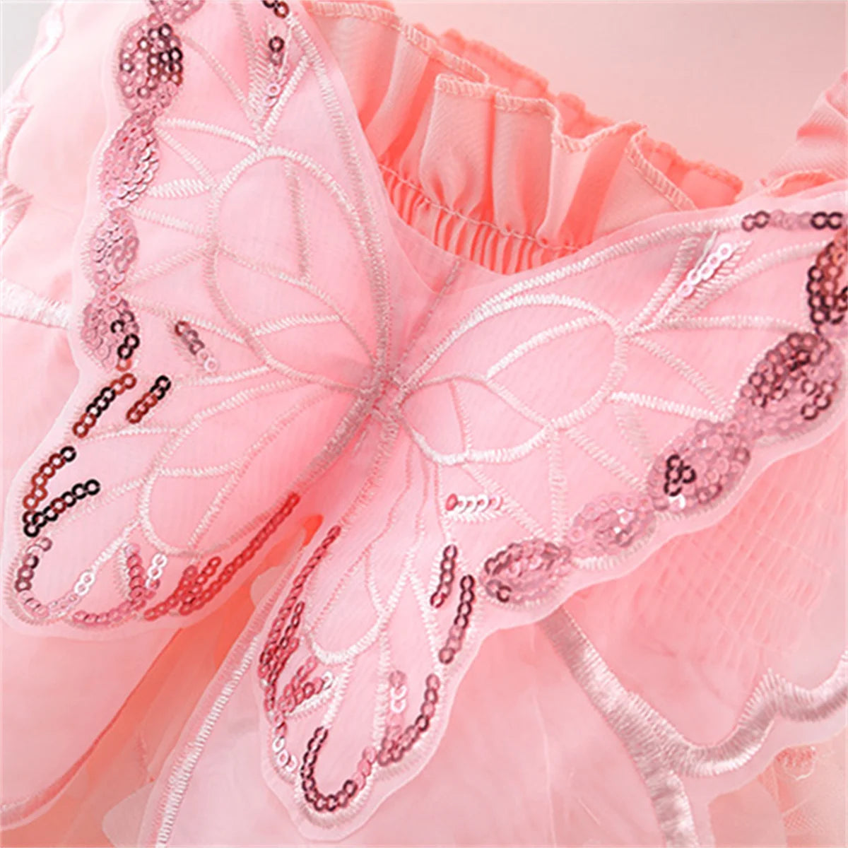 Children's Tulle Dress Wing Butterflies