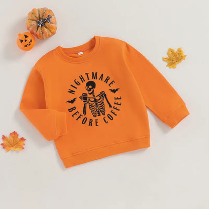 Sweatshirt Halloween Clothes Skull