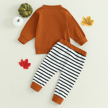 Children's set With Striped Pants