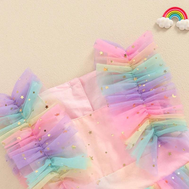 Children's Tulle Dress Little Stars