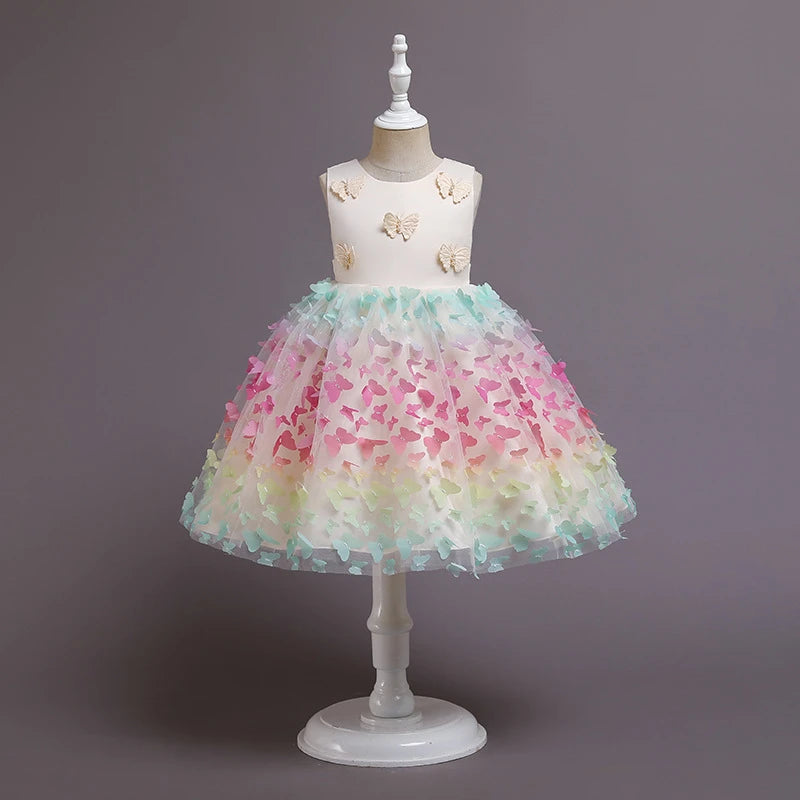 Butterfly Children's Party Dress