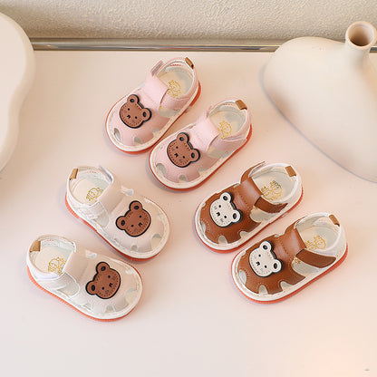 Teddy Bear Baby Sandals